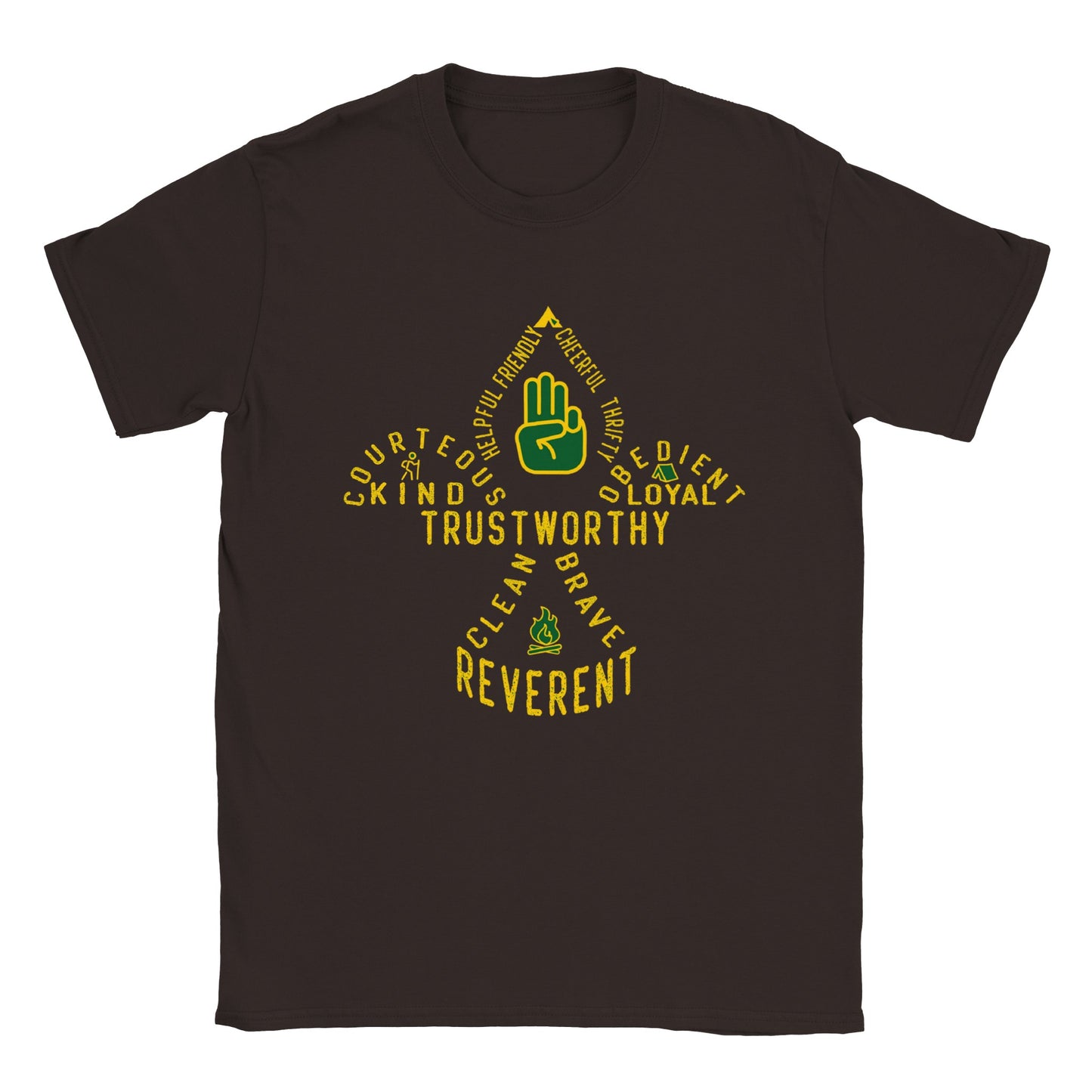 Troop 125 Scout Code v1a- Classic Unisex Crewneck T-shirt