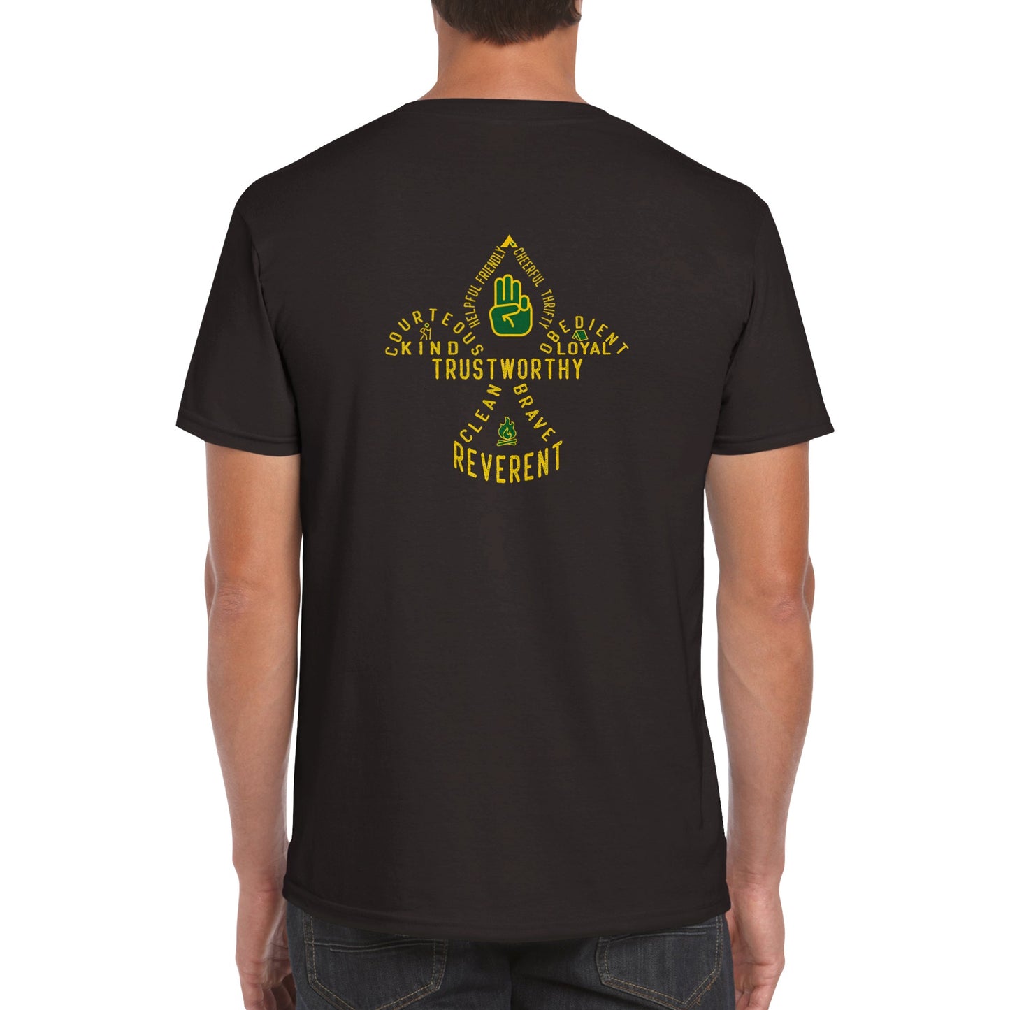 Troop 125 Scout Code v1b- Classic Unisex Crewneck T-shirt