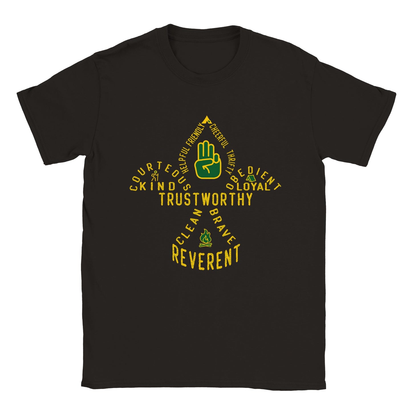 Troop 125 Scout Code v1a- Classic Unisex Crewneck T-shirt