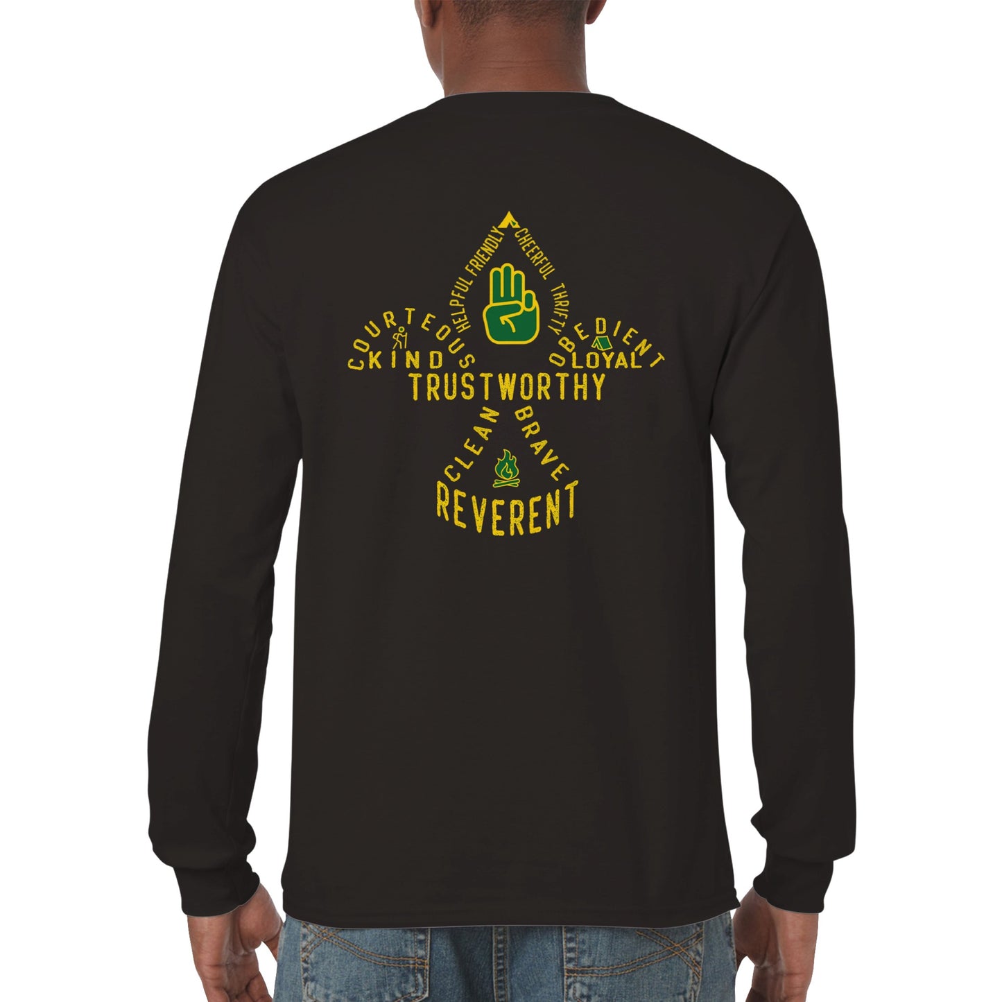 125 Scout Code v1b - Classic Unisex Longsleeve T-shirt