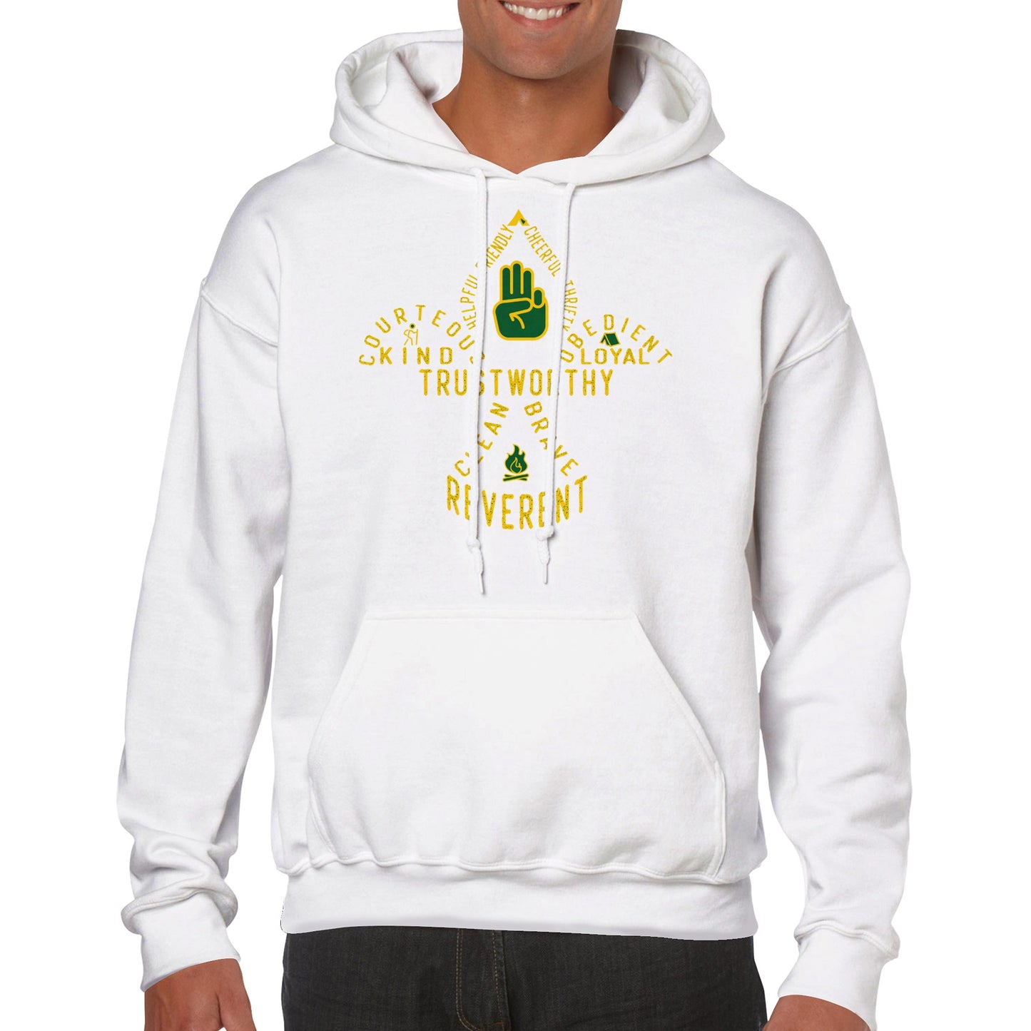 Troop 125 Scout Code v1a - Classic Unisex Pullover Hoodie