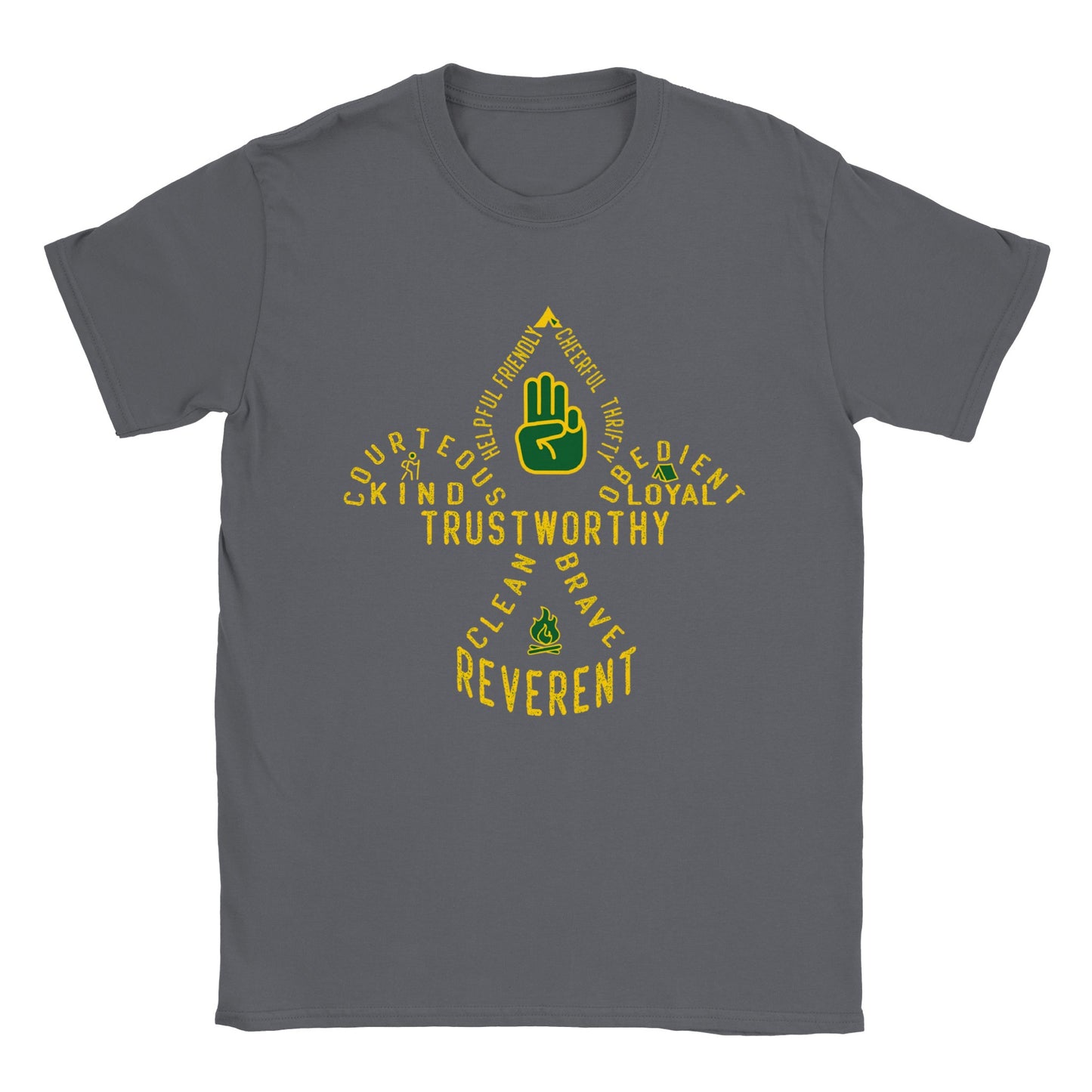 Troop 125 Scout Code v1a- Classic Unisex Crewneck T-shirt