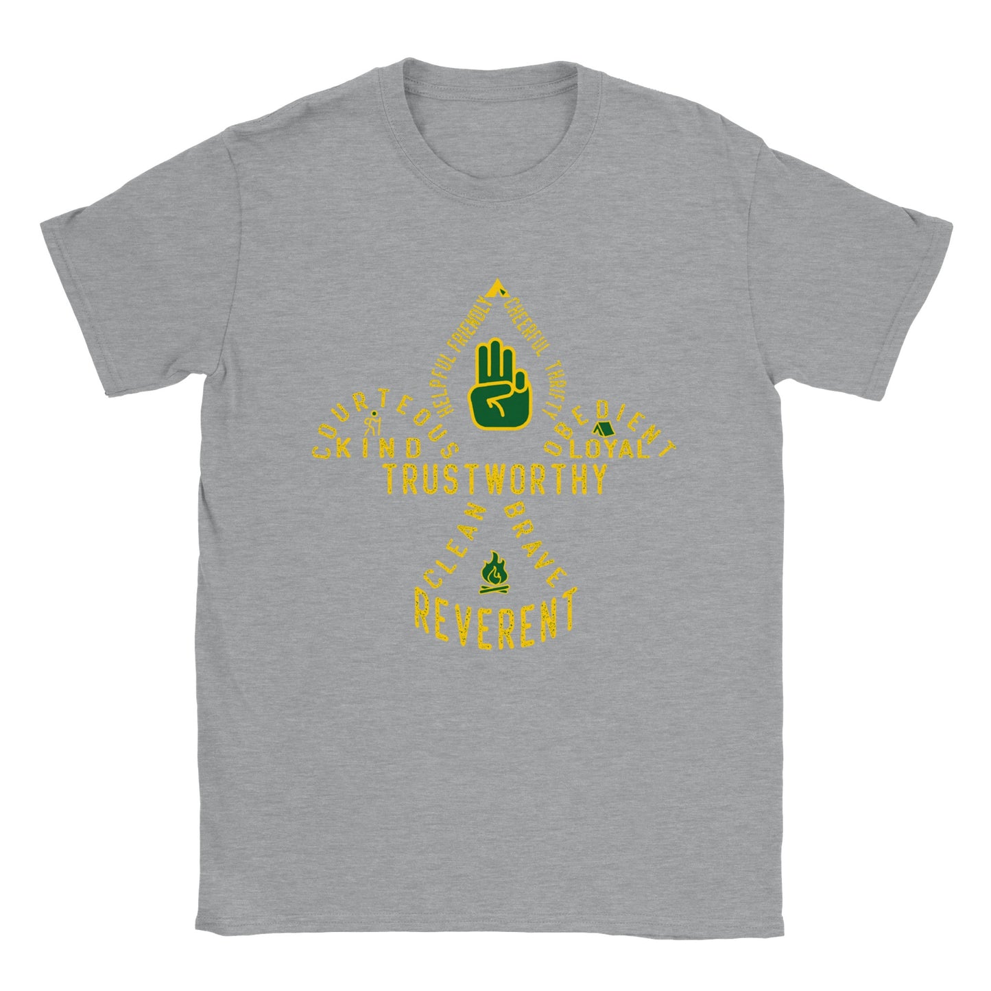 Troop 125 Scout Code v1a- Classic Unisex Crewneck T-shirt