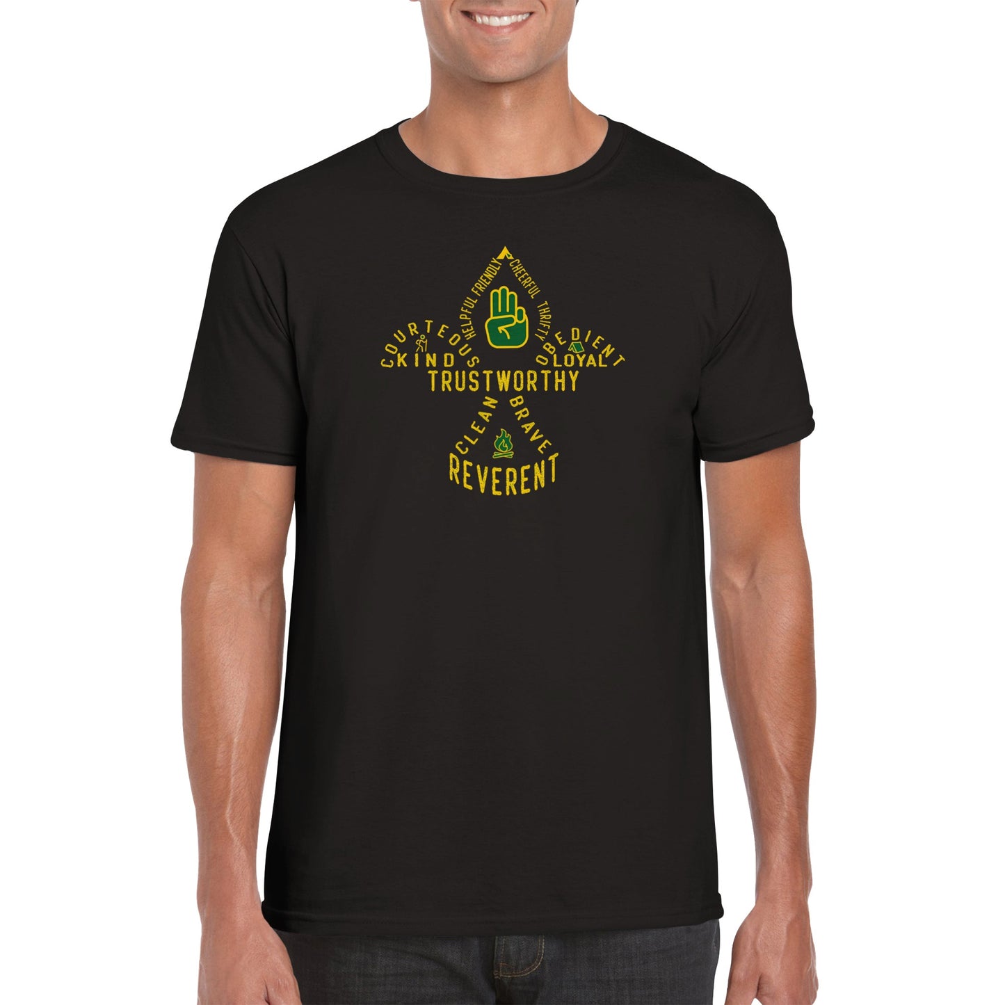 Troop 125 Scout Code v1a- Classic Unisex Crewneck T-shirt