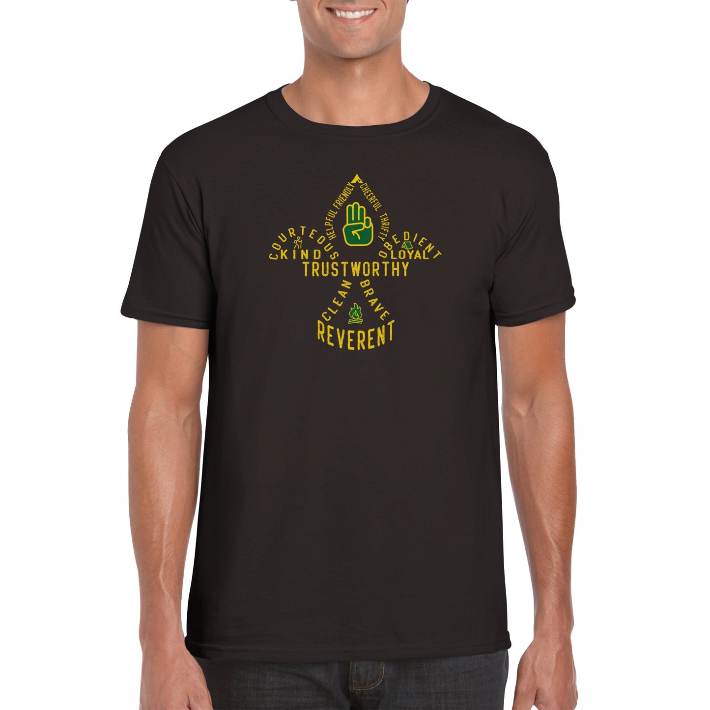 Troop 125 Scout Code v1Original- Classic Unisex Crewneck T-shirt