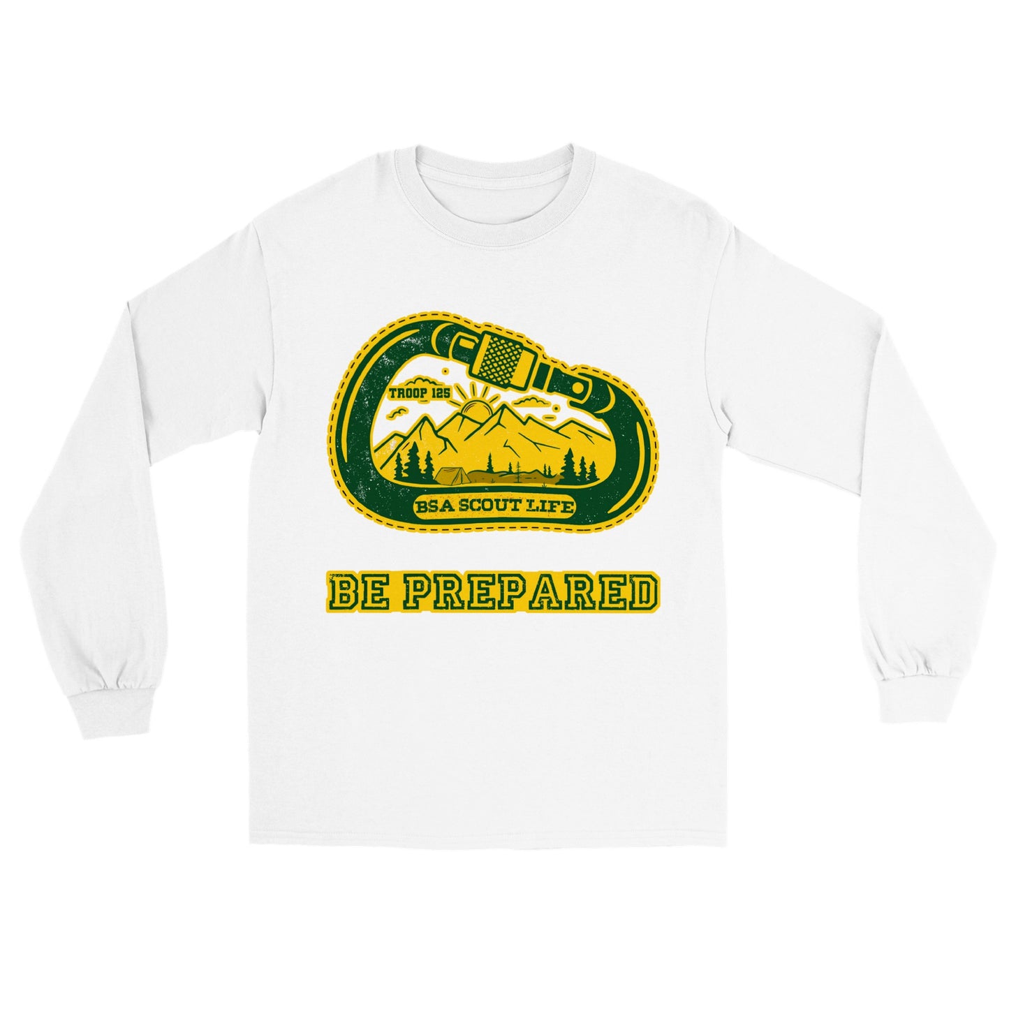 Troop 125 Scout Be Prepared - Classic Unisex Longsleeve T-shirt