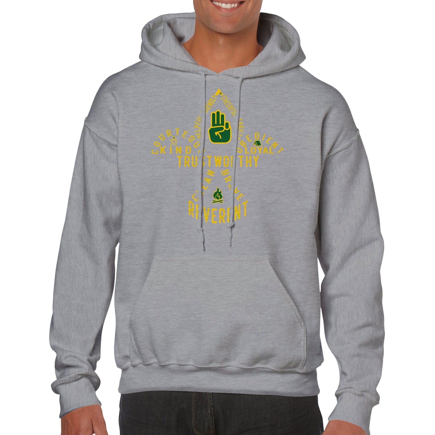 Troop 125 Scout Code v1a - Classic Unisex Pullover Hoodie