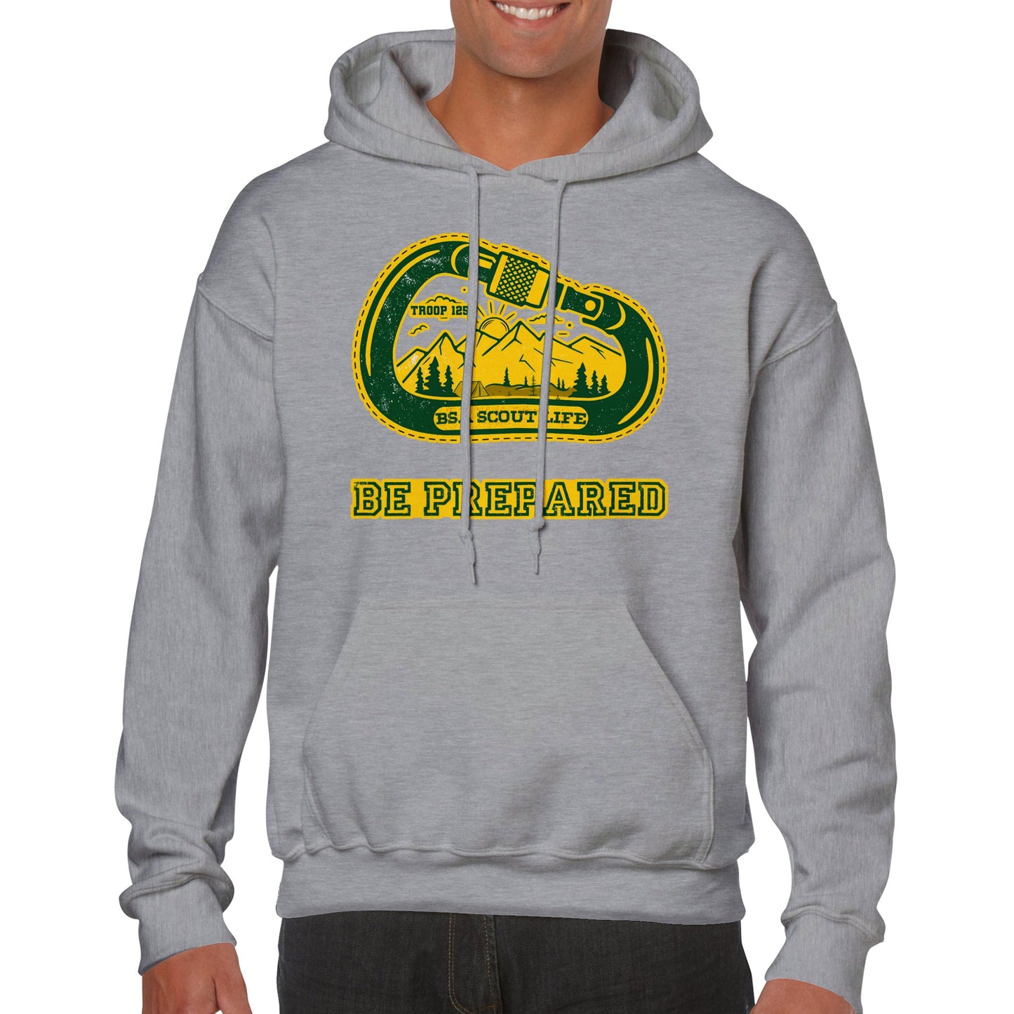 Troop 125 Be Prepared - Classic Unisex Pullover Hoodie