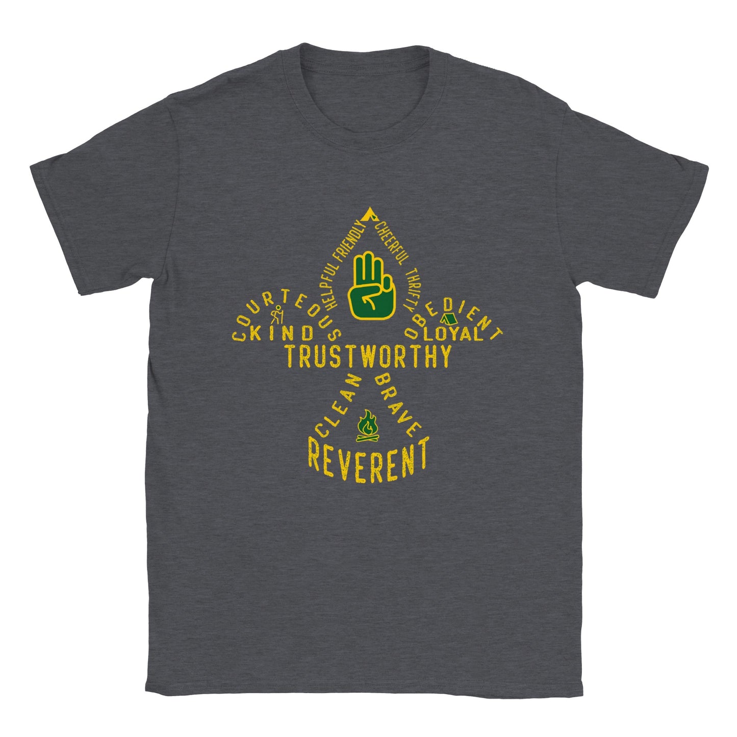 Troop 125 Scout Code v1a- Classic Unisex Crewneck T-shirt