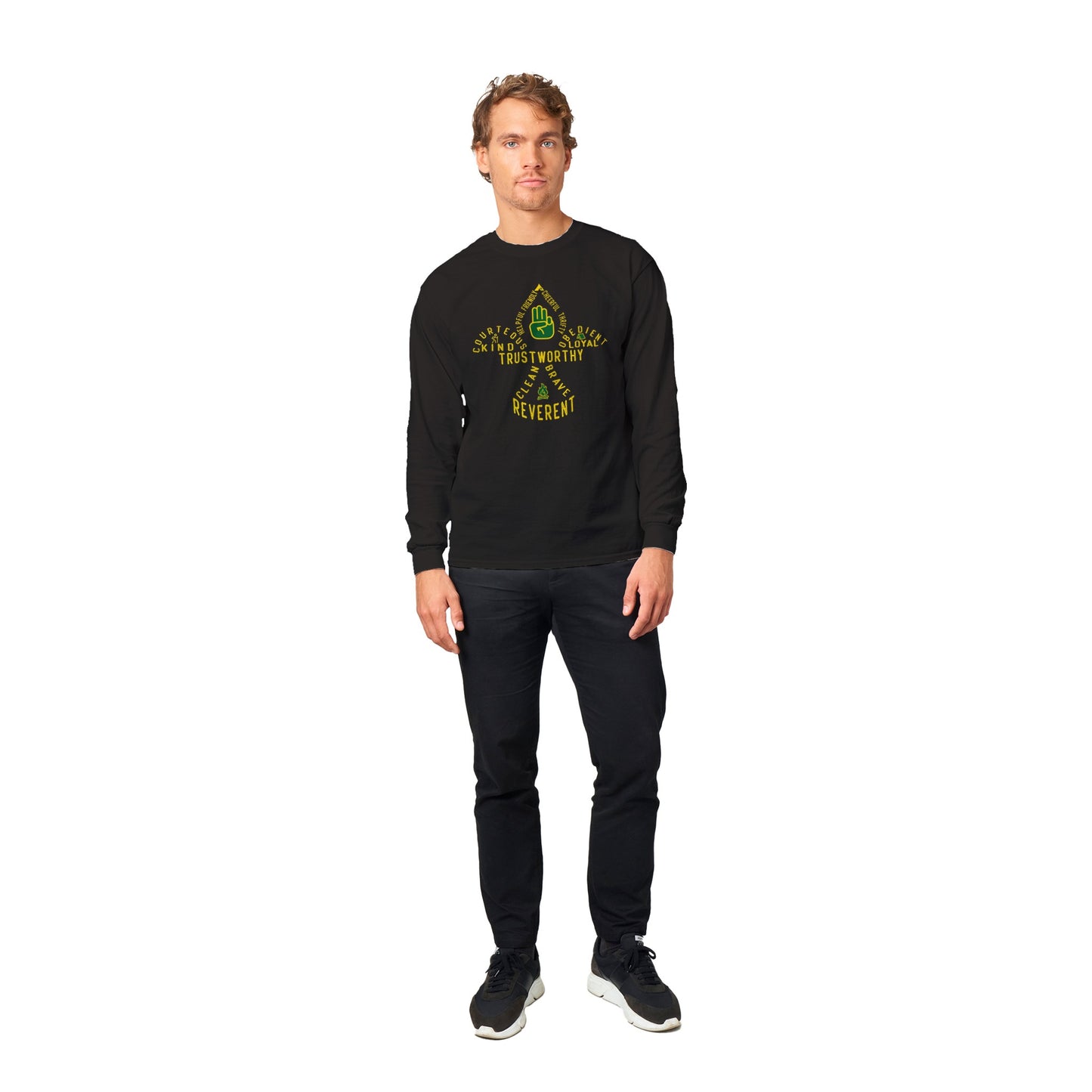 Troop 125 Scout Code v1Original - Classic Unisex Longsleeve T-shirt - Classic Unisex Longsleeve T-shirt