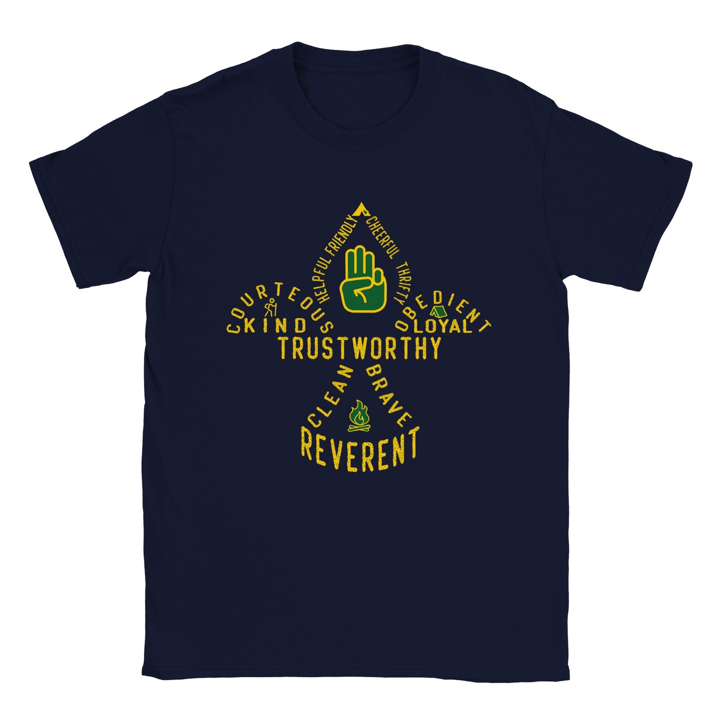 Troop 125 Scout Code v1a- Classic Unisex Crewneck T-shirt