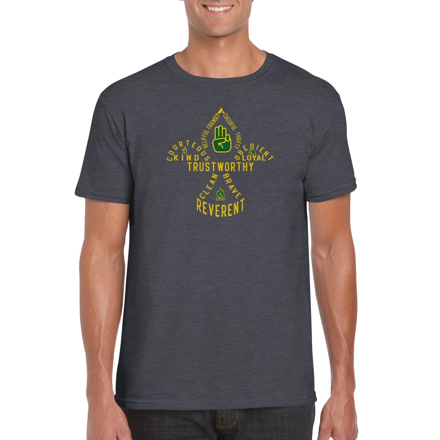Troop 125 Scout Code v1a- Classic Unisex Crewneck T-shirt