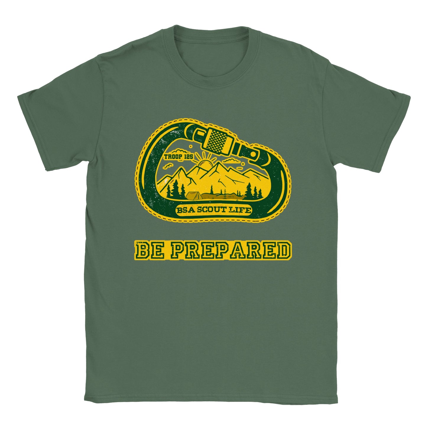 Troop 125 Be Prepared - Classic Unisex Crewneck T-shirt