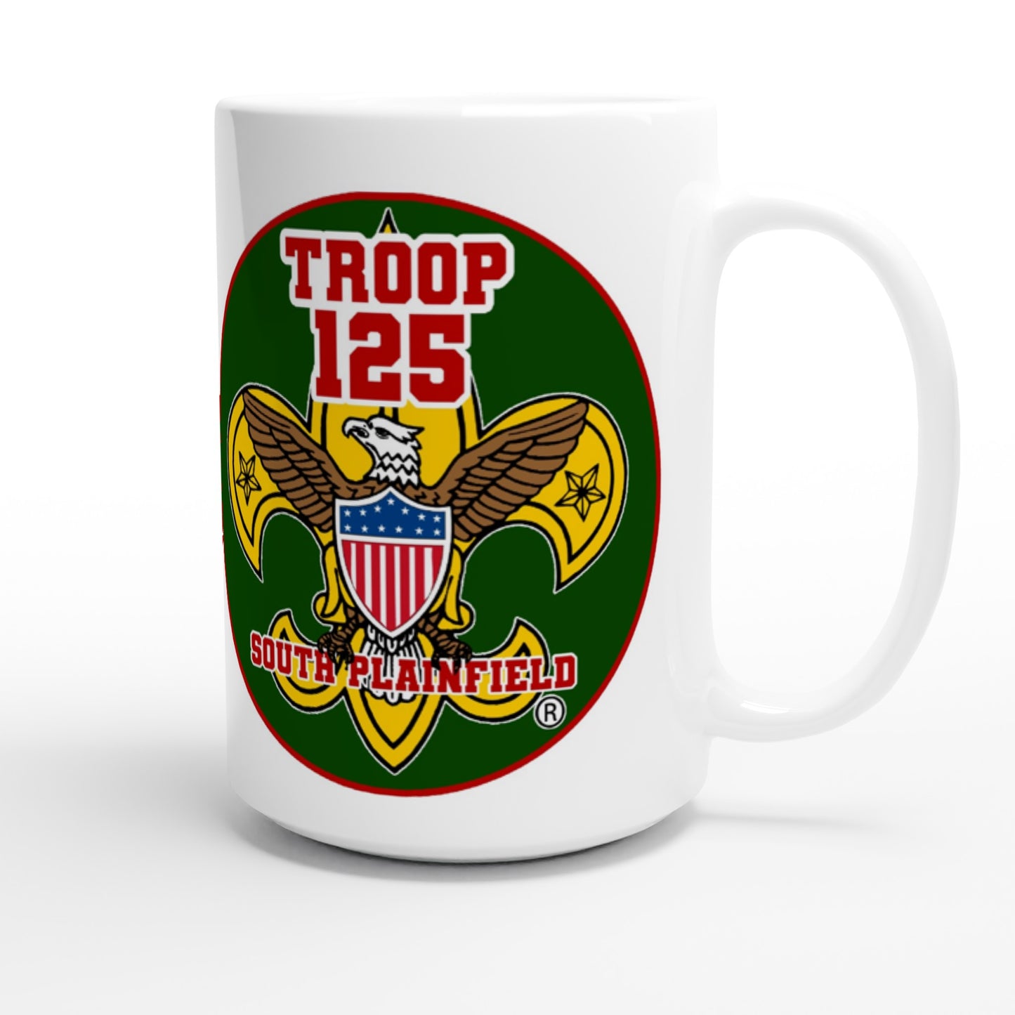 Troop 125 Scout Code v1a - White 15oz Ceramic Mug