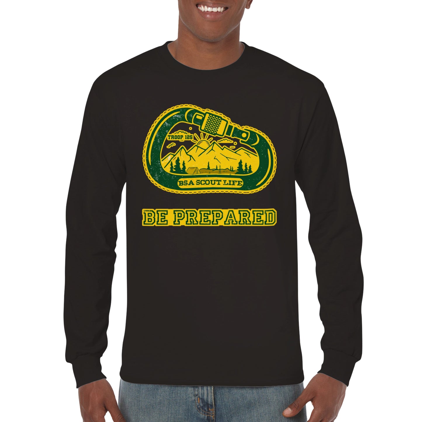 Troop 125 Scout Be Prepared - Classic Unisex Longsleeve T-shirt