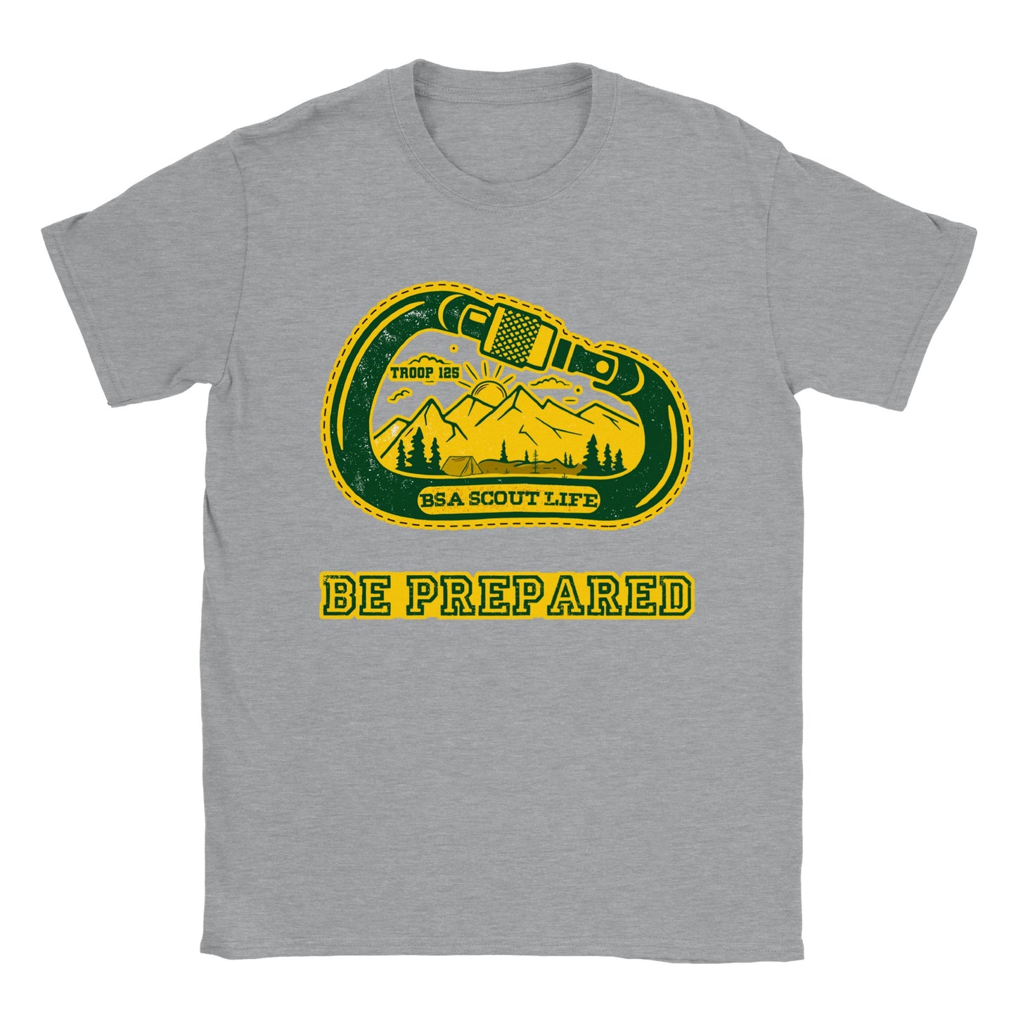 Troop 125 Be Prepared - Classic Unisex Crewneck T-shirt
