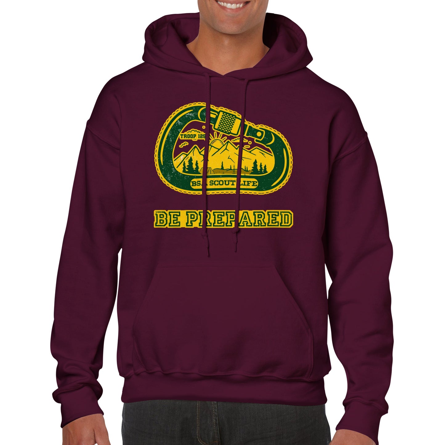 Troop 125 Be Prepared - Classic Unisex Pullover Hoodie