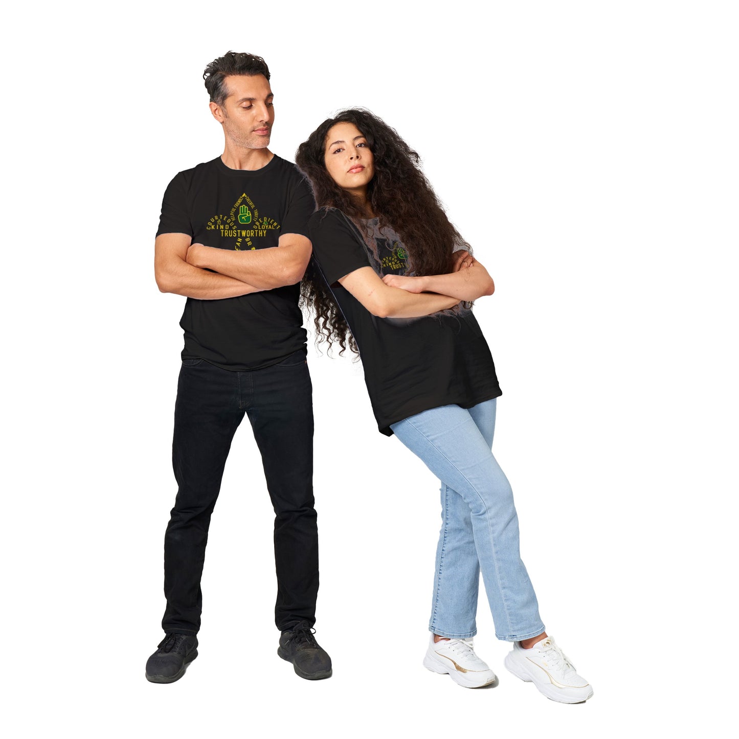 Troop 125 Scout Code v1a- Classic Unisex Crewneck T-shirt