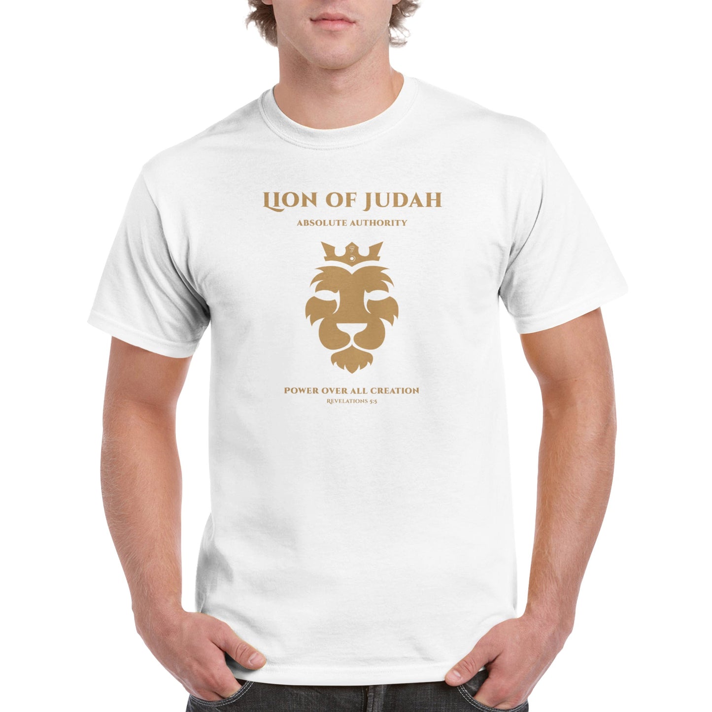 Lion of Judah, Heavyweight Unisex Crewneck T-shirt