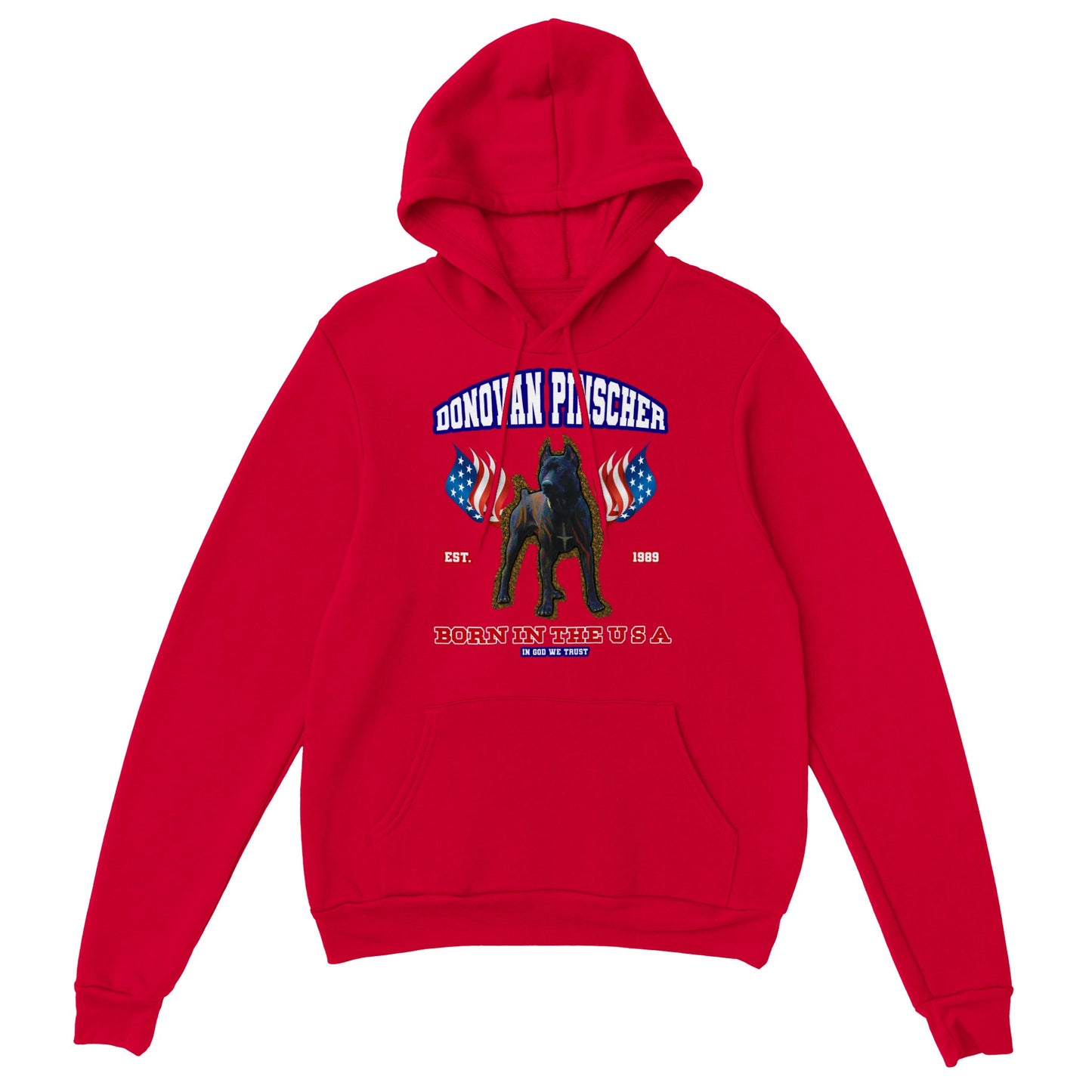 Donovan Pinscher UDPCA K-9, Classic Unisex Pullover Hoodie