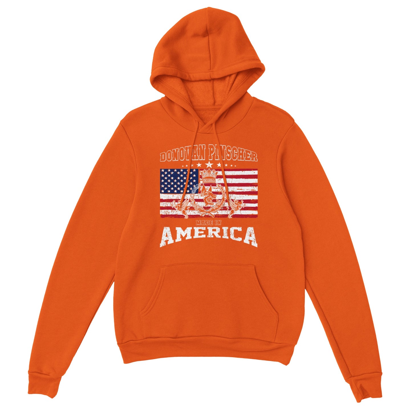 Donovan Pinscher American Made Classic Crest, Classic Unisex Pullover Hoodie