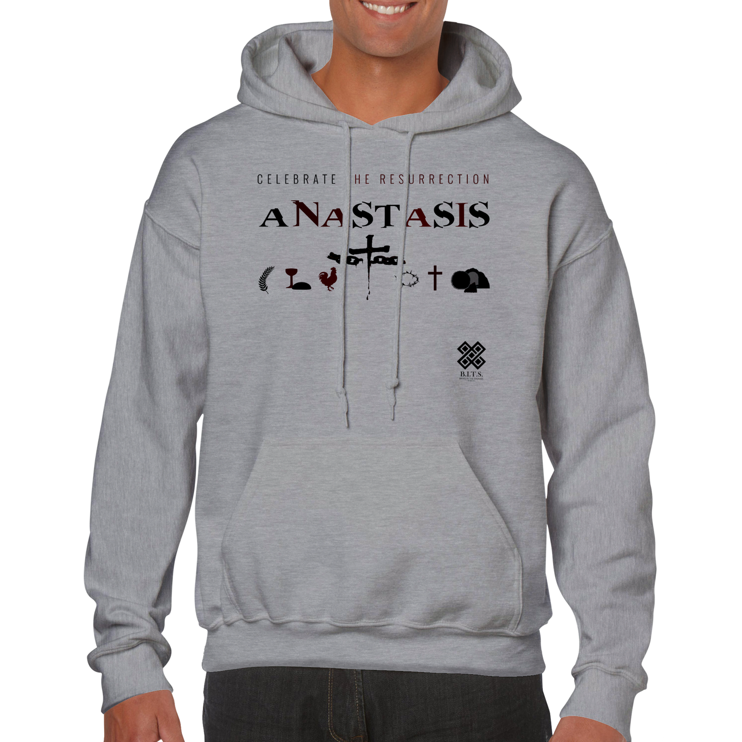 Anastasis Celebrate the Resurrection, Classic Unisex Pullover Hoodie