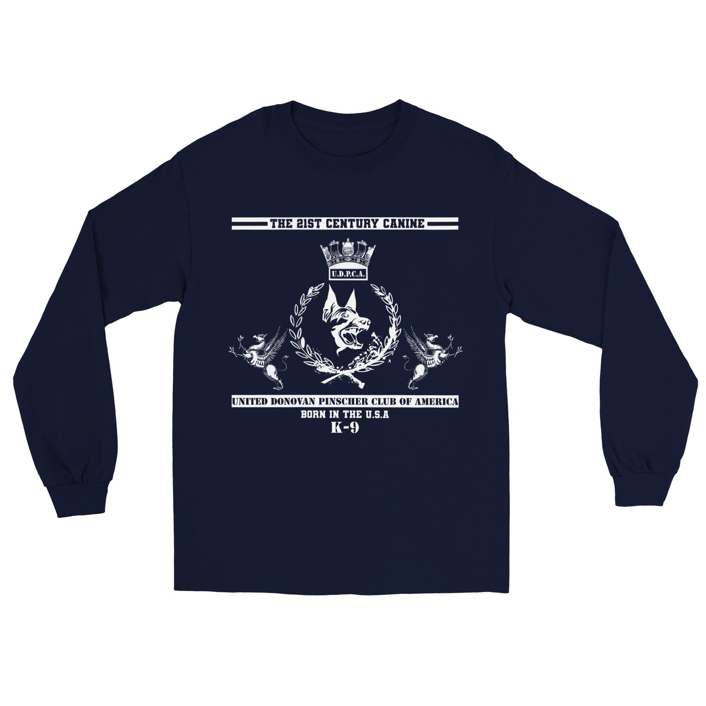 Original Donovan Pinscher Classic Logo, Classic Unisex Longsleeve T-shirt