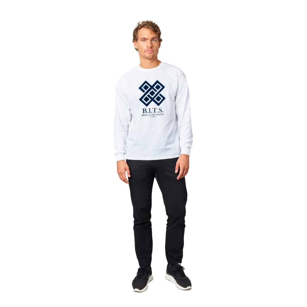 B.I.T.S. Logo, Heavyweight Unisex Crewneck T-shirt