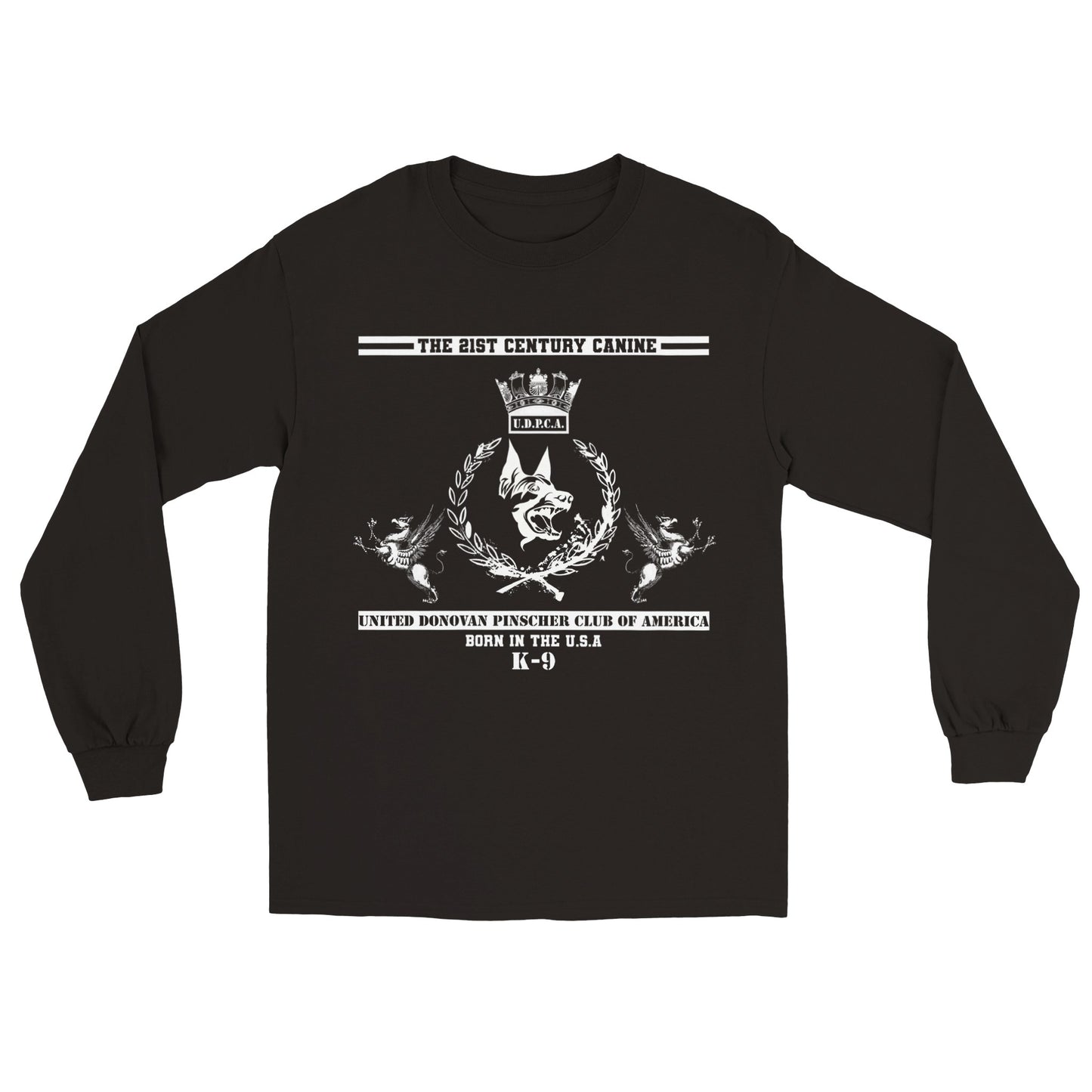 Original Donovan Pinscher Classic Logo, Classic Unisex Longsleeve T-shirt