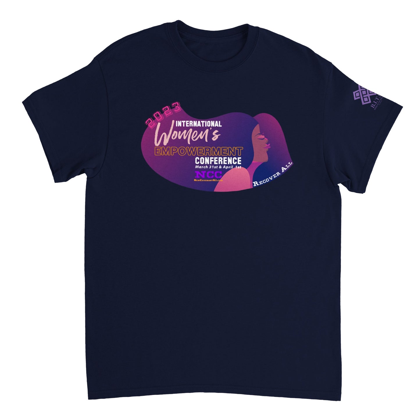 NCC 2023 Women's Conference Hair, Heavyweight Unisex Crewneck T-shirt