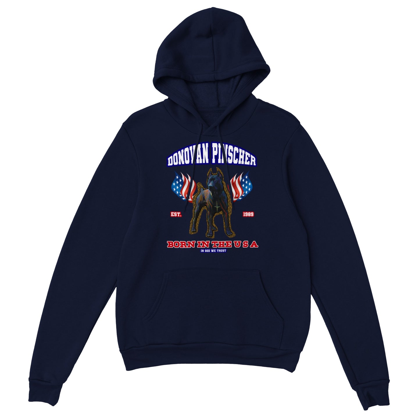 Donovan Pinscher UDPCA K-9, Classic Unisex Pullover Hoodie