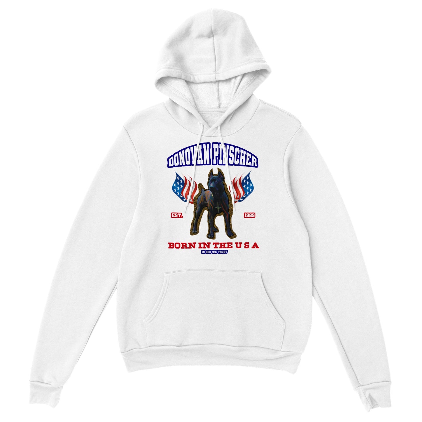 Donovan Pinscher UDPCA K-9, Classic Unisex Pullover Hoodie