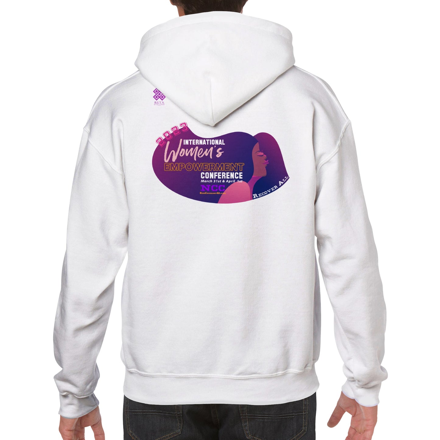NCC International Women's Empowerment Conference Woman, Classic Unisex Pullover Hoodie