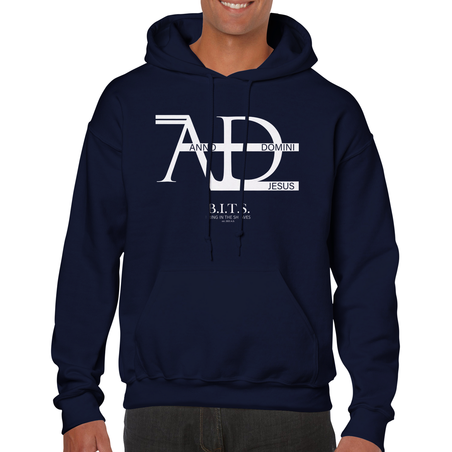Anno Domini Jesus, Classic Unisex Pullover Hoodie