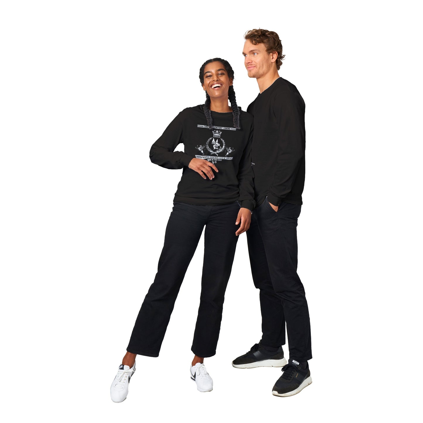 Original Donovan Pinscher Classic Logo, Classic Unisex Longsleeve T-shirt