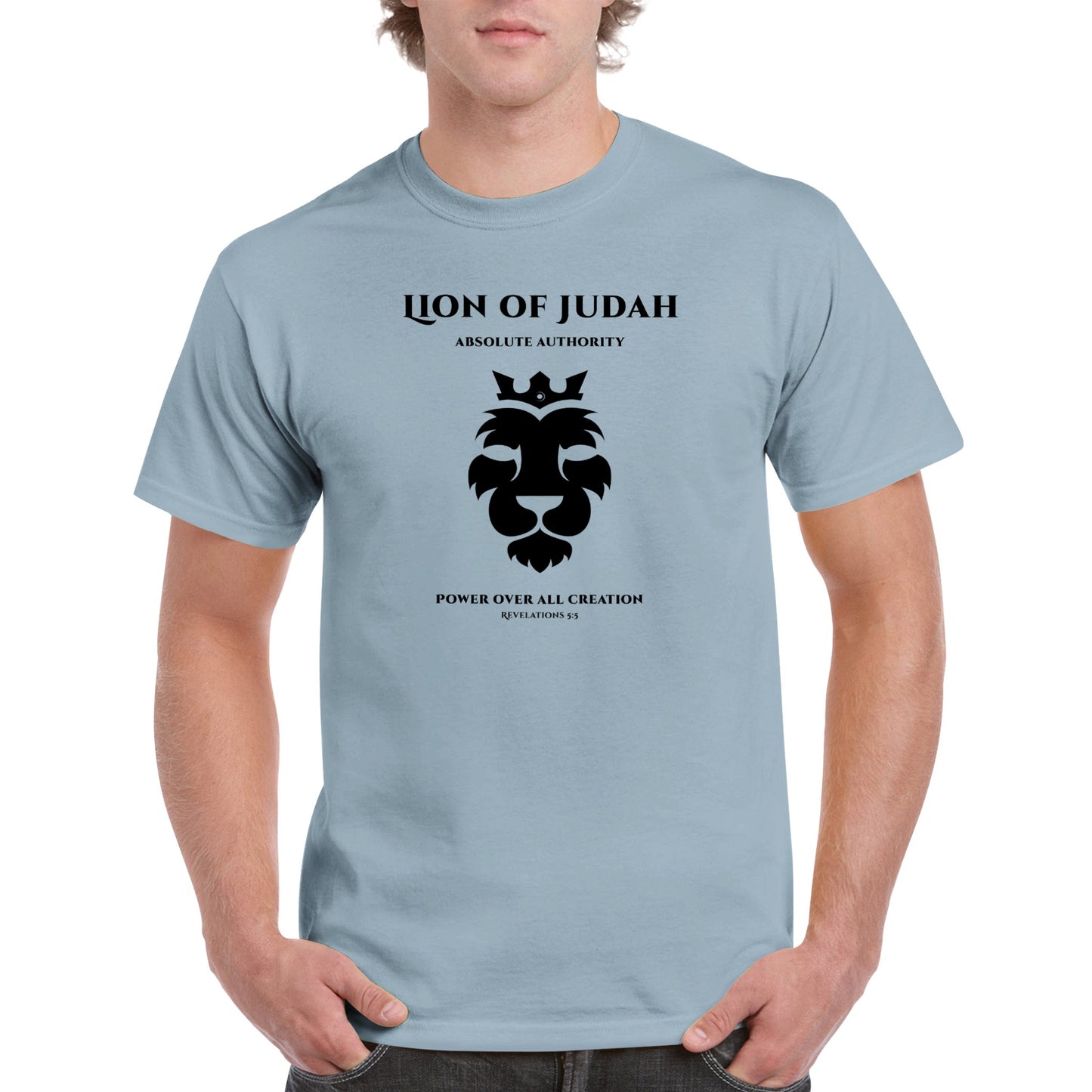 Lion of Judah, Heavyweight Unisex Crewneck T-shirt