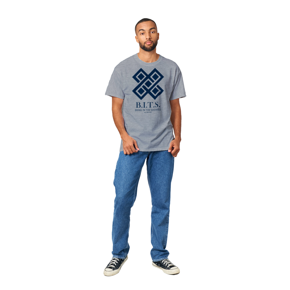 B.I.T.S. Logo, Heavyweight Unisex Crewneck T-shirt