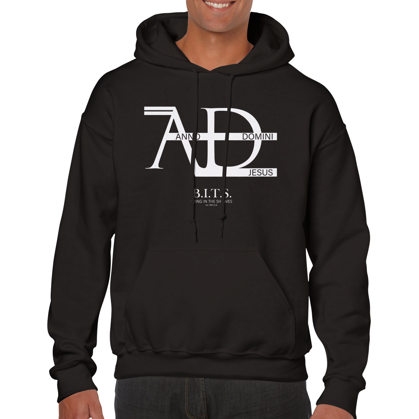 Anno Domini Jesus, Classic Unisex Pullover Hoodie