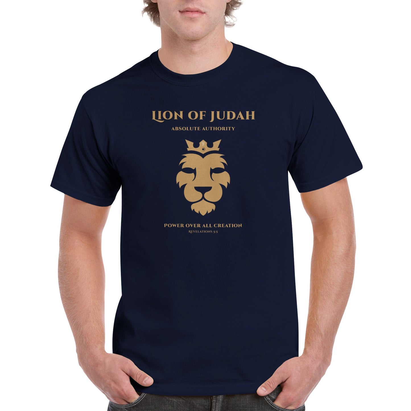 Lion of Judah, Heavyweight Unisex Crewneck T-shirt