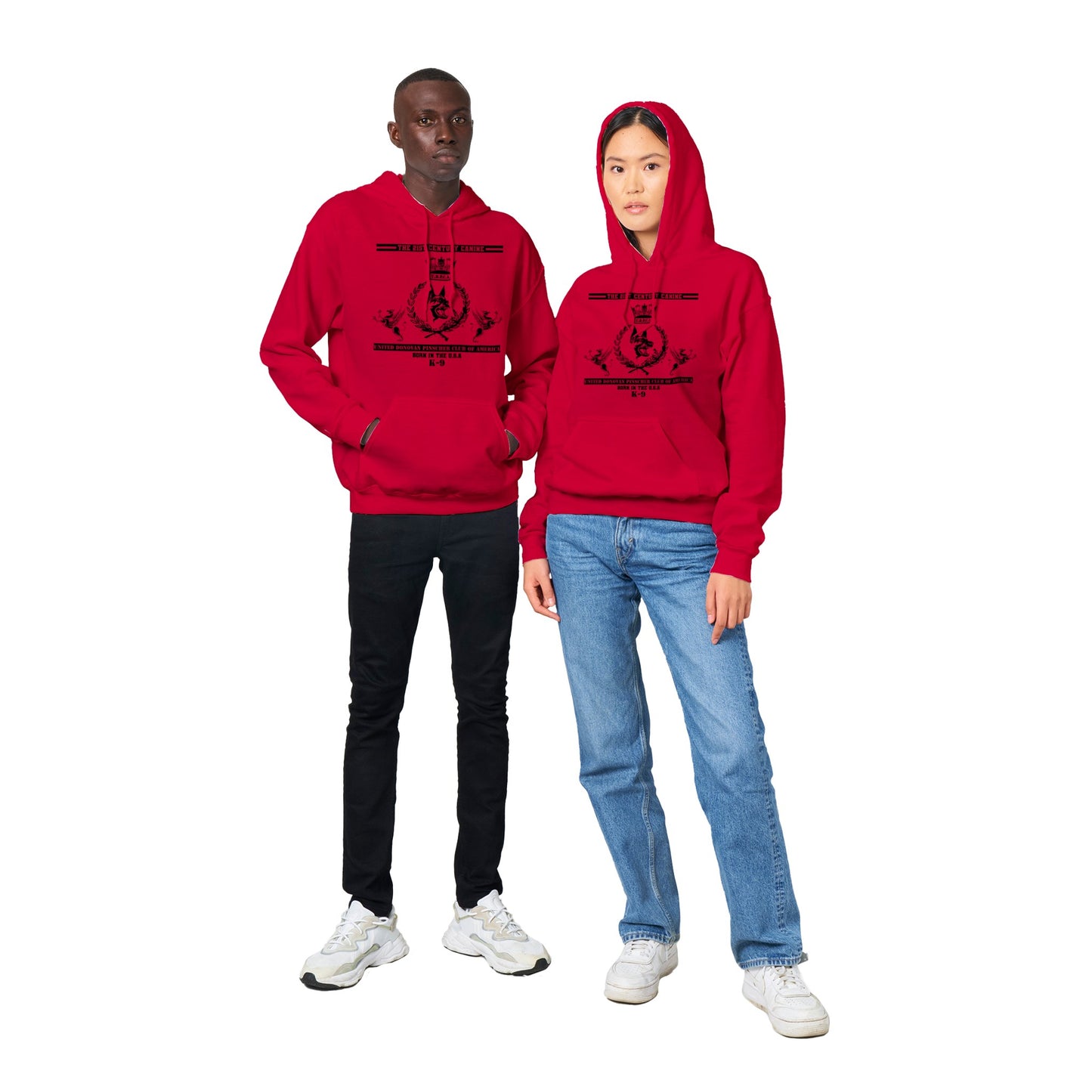 Original Donovan Pinscher Classic Logo, Classic Unisex Pullover Hoodie