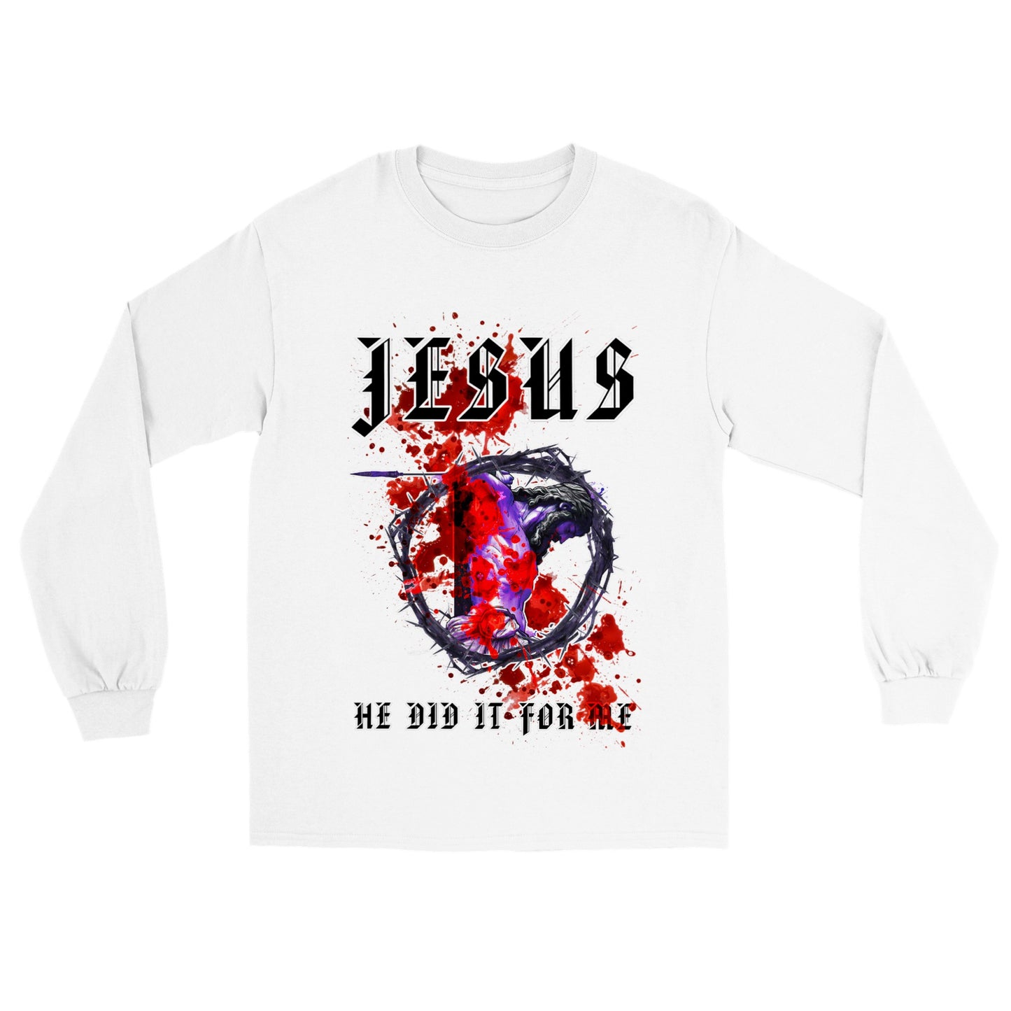 JESUS Did IT For Me, Classic Unisex Longsleeve T-shirt