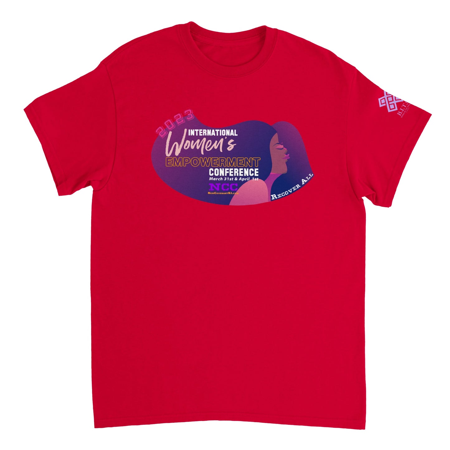 NCC 2023 Women's Conference Hair, Heavyweight Unisex Crewneck T-shirt