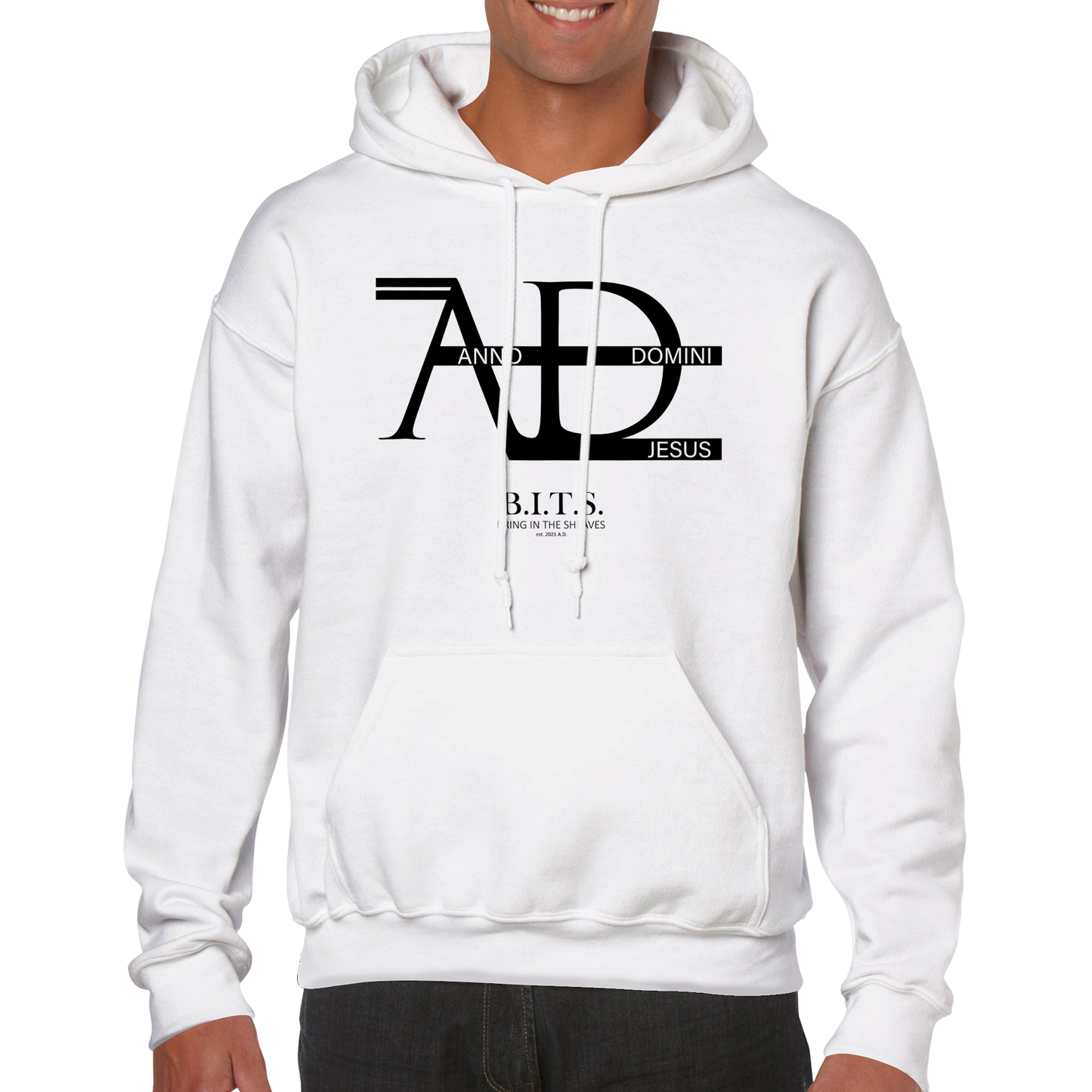 Anno Domini Jesus, Classic Unisex Pullover Hoodie