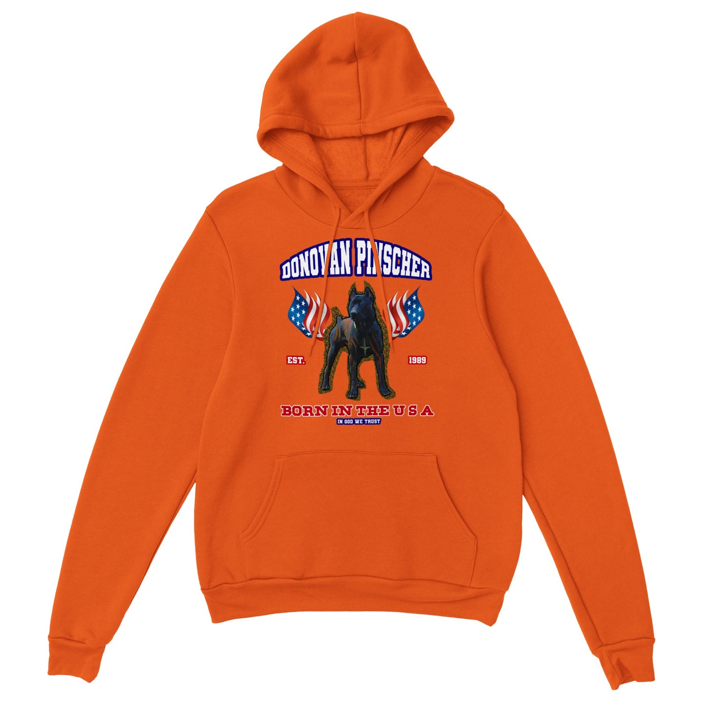Donovan Pinscher UDPCA K-9, Classic Unisex Pullover Hoodie