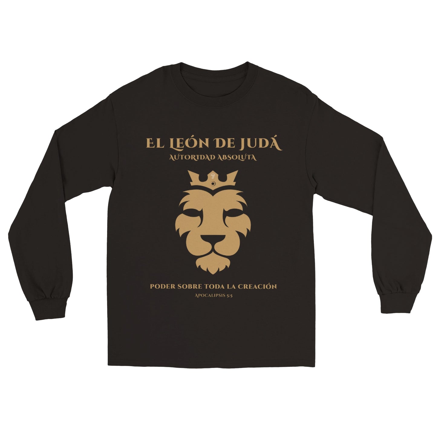 Leon de Juda, Camiseta Manga Larga Clasica Unisexo