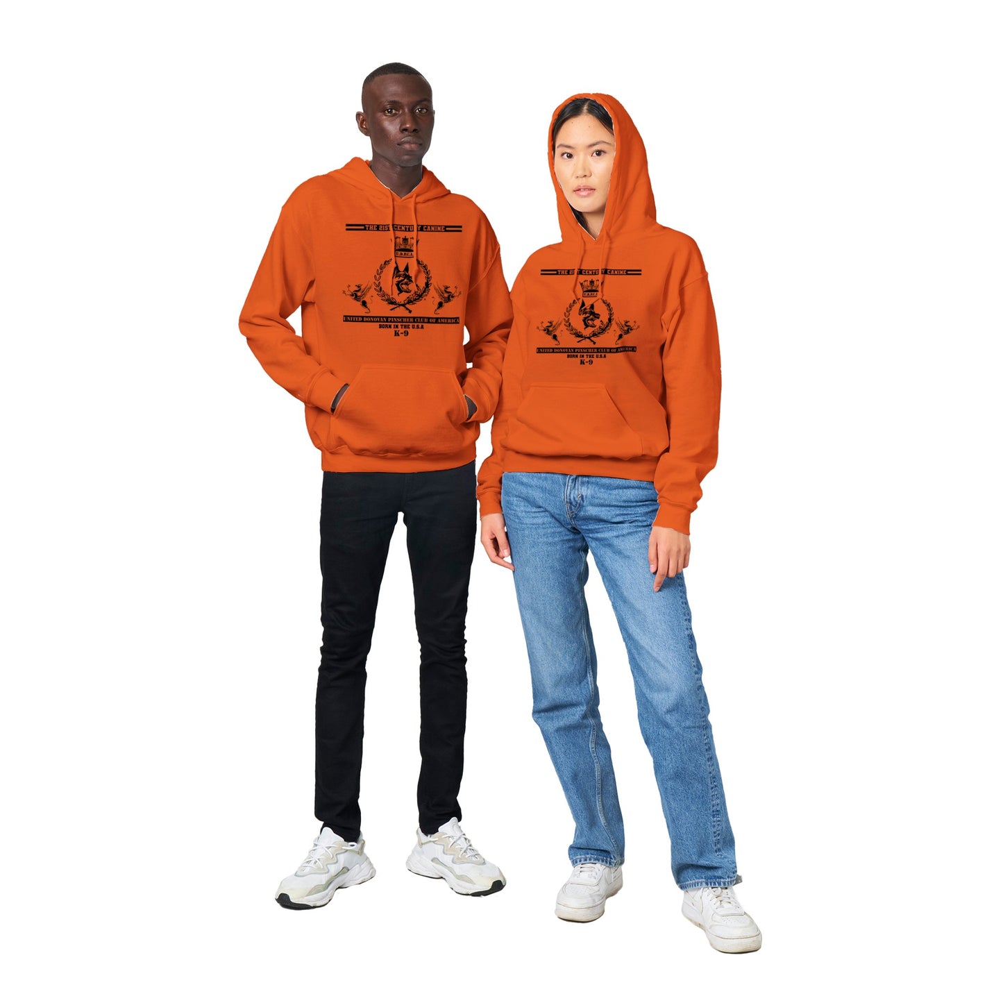 Original Donovan Pinscher Classic Logo, Classic Unisex Pullover Hoodie