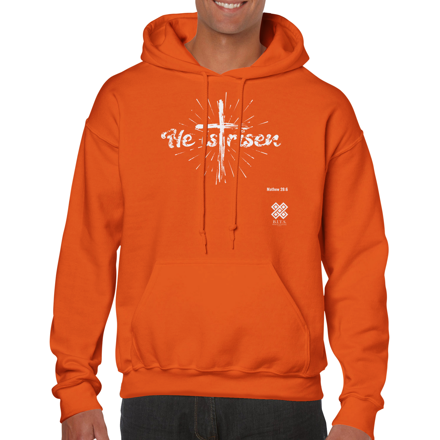 HE IS Risen, Classic Unisex Pullover Hoodie