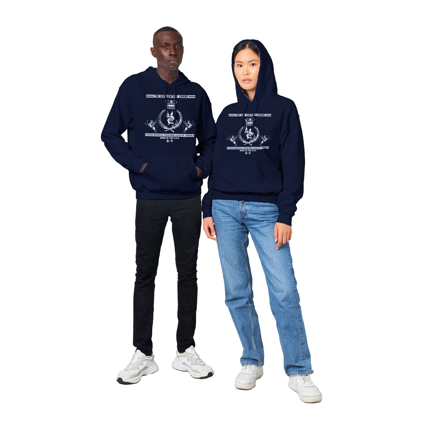 Original Donovan Pinscher Classic Logo, Classic Unisex Pullover Hoodie