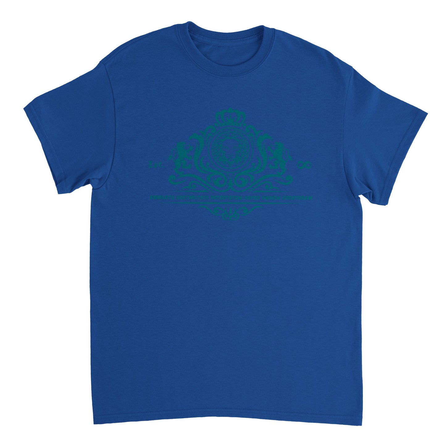 Lion of Judah Stylized CRYSTAL TEAL EDITION, Heavyweight Unisex Crewneck T-shirt