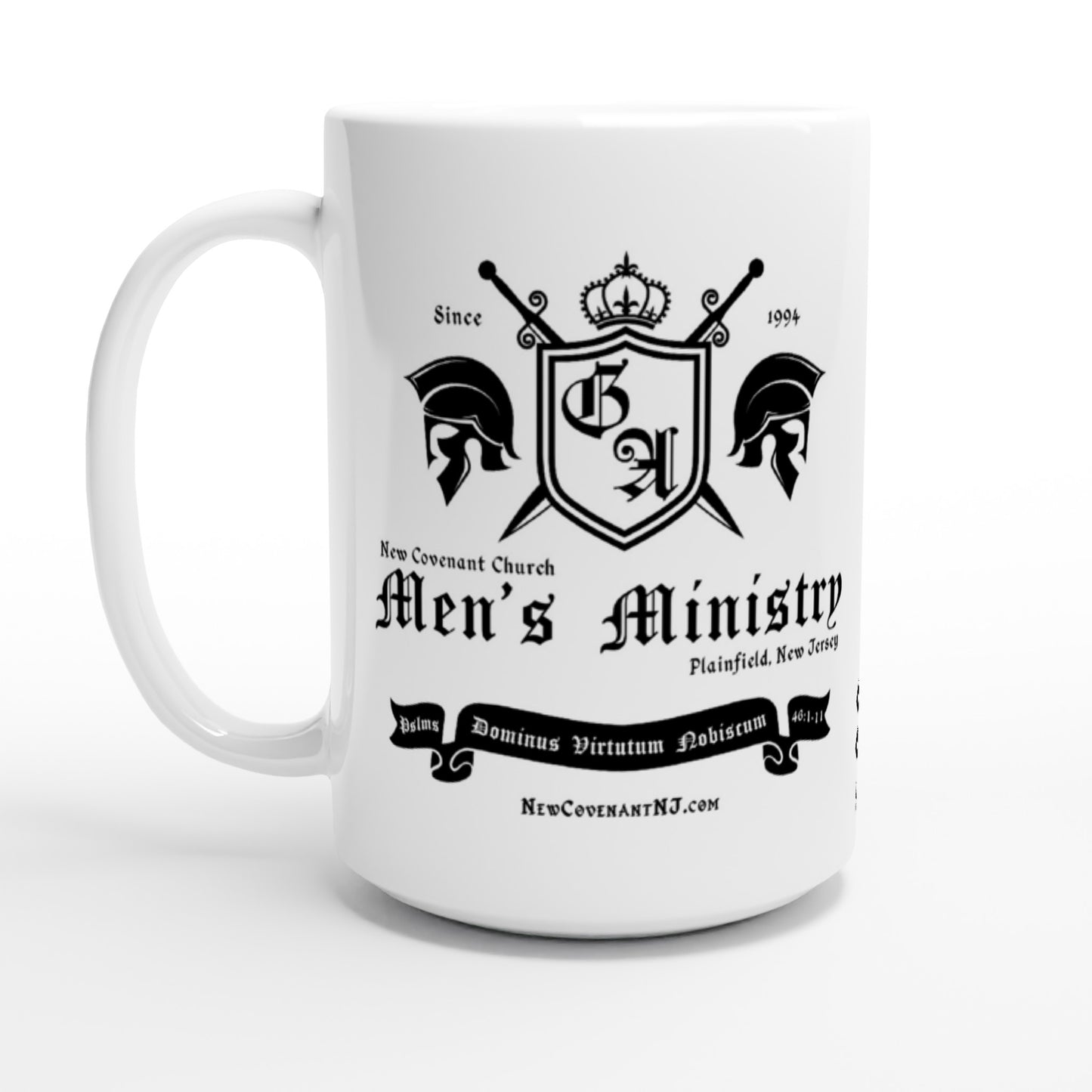 NCC Men's Ministry, White 15oz Ceramic Mug